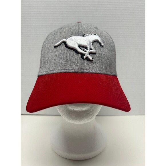New Era 39Thirty CFL Calgary Stampeders Fitted Hat S/M - Picture 1 of 4